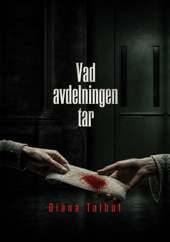 Omslag till boken ”Vad avdelningen tar” av Diana Talbot