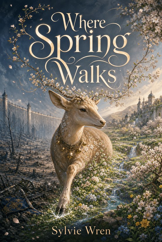 Where Spring Walks by Sylvie Wren book cover