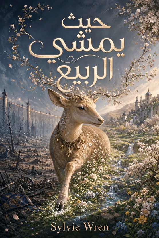 غلاف كتاب «حيث يمشي الربيع» من تأليف Sylvie Wren