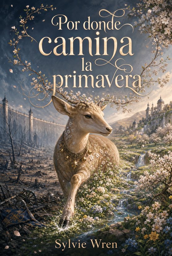 Portada del libro «Por donde camina la primavera», de Sylvie Wren