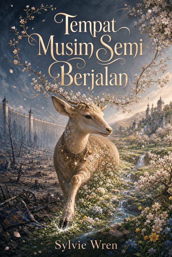 Sampul buku “Tempat Musim Semi Berjalan” karya Sylvie Wren