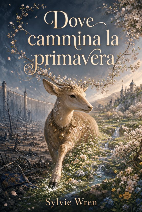 Copertina del libro «Dove cammina la primavera» di Sylvie Wren