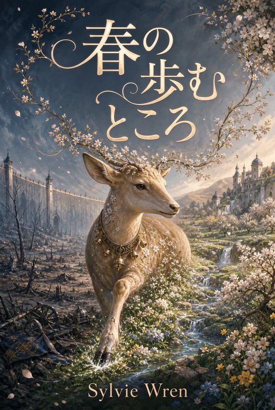 Sylvie Wren著『春の歩むところ』の表紙