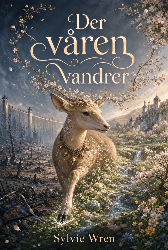 Omslaget til boken «Der våren vandrer» av Sylvie Wren