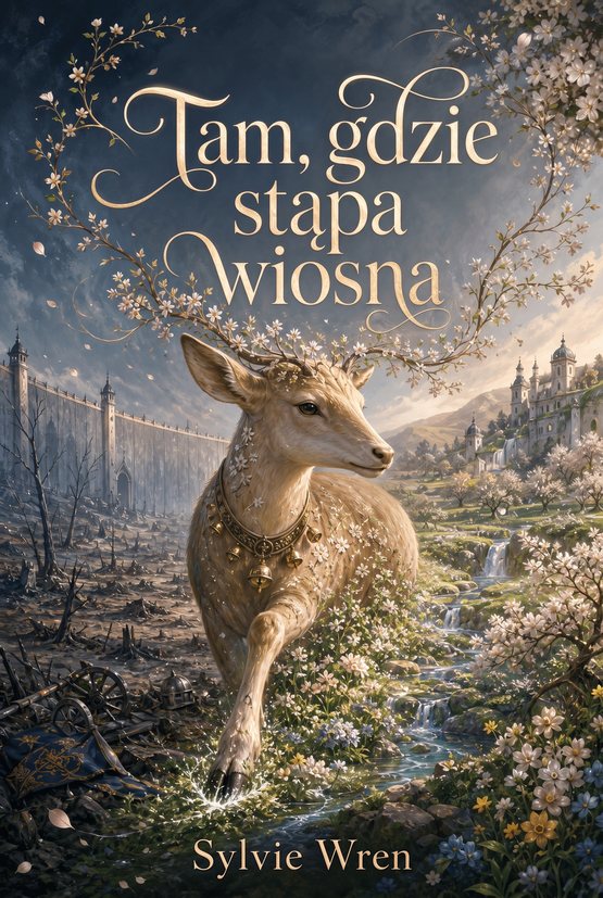 Okładka książki „Tam, gdzie stąpa wiosna” autorstwa Sylvie Wren